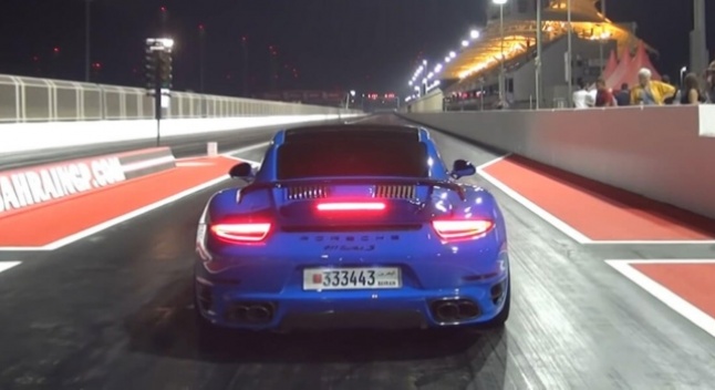 ბაჰრეინული კომპანიის მიერ გადაკეთებულმა Porsche 911 Turbo S-მა 0,4 კმ 8,7 წმ-ში დაფარა